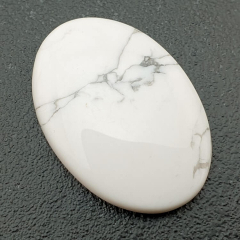 Howlite cabochon 34x24 mm no. 65 Howlite cabochon 34x24 mm no. 65