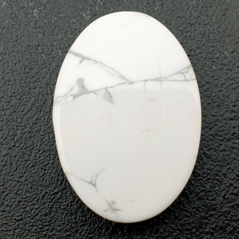 Howlite cabochon 34x24 mm no. 65 Howlite cabochon 34x24 mm no. 65