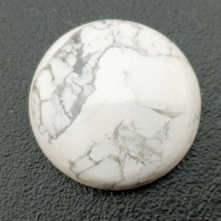 Howlite cabochon fi 25 mm no. 38