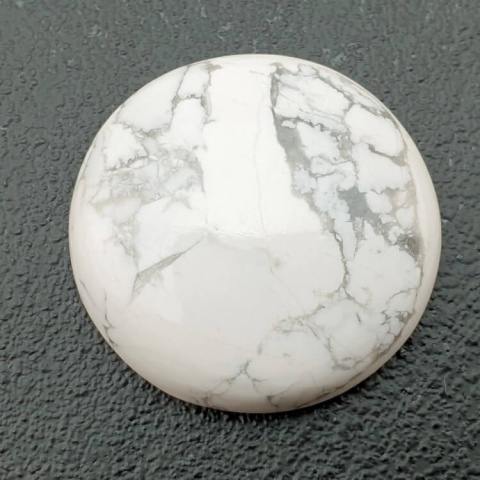 Howlite cabochon dia. 25 mm no 38 Howlite cabochon dia. 25 mm no 38