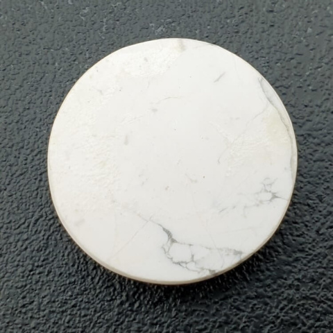 Howlite cabochon dia. 25 mm no 38 Howlite cabochon dia. 25 mm no 38