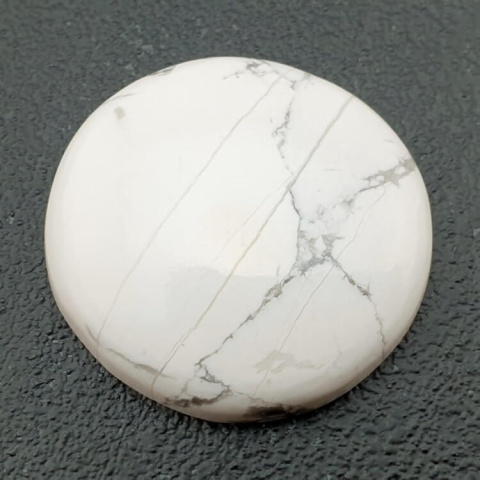 Howlite cabochon fi 26 mm no 27 Howlite cabochon fi 26 mm no 27